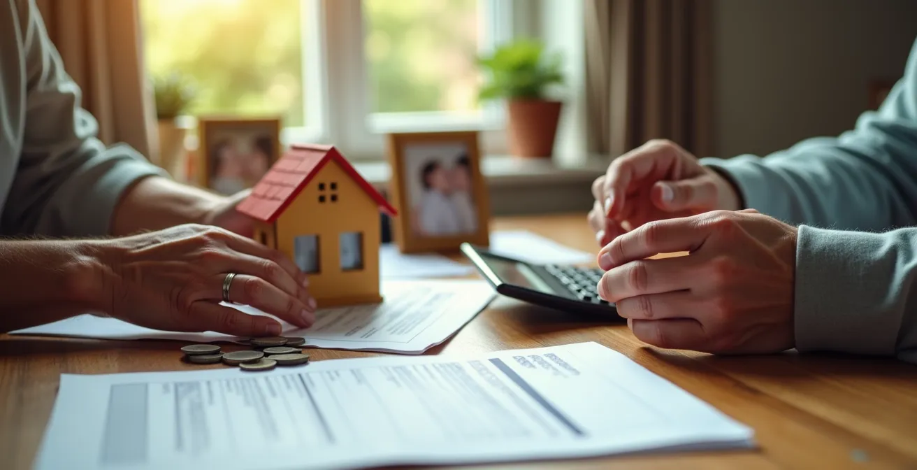 Couple de seniors consultant des documents financiers avec un conseiller
